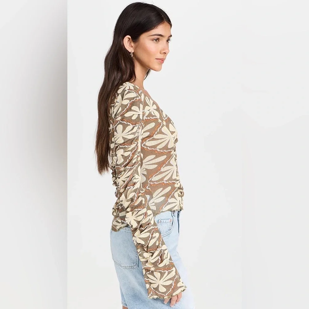 [NWT] FREE PEOPLE Through The Meadow top. Size Small - Picture 4 of 9